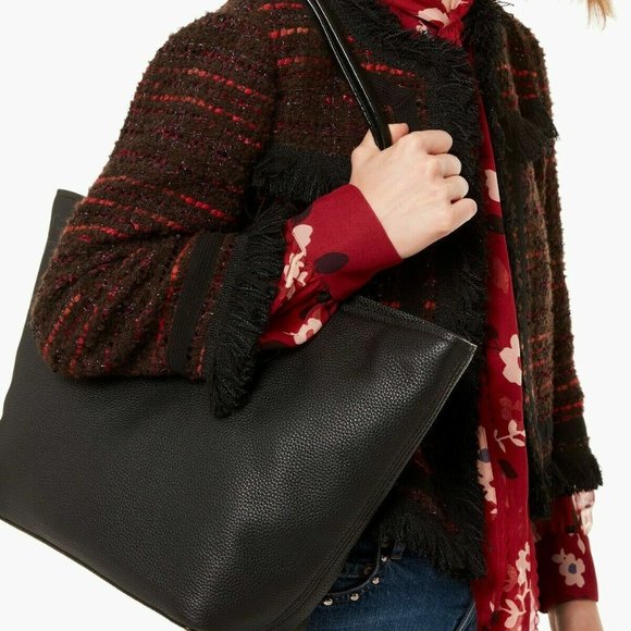 Kate Spade New York PXRU9419 Jackson Street Jana Black Tote Women's Handbag - Picture 5 of 5